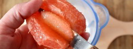 смузи из красного грейпфрута и кокосового молока. Шаг 9