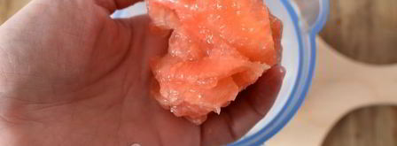 смузи из красного грейпфрута и кокосового молока. Шаг 10