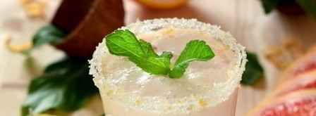 смузи из красного грейпфрута и кокосового молока. Шаг 12