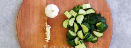 смузи из огурца и кефира. Шаг 3