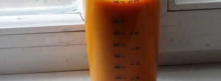 смузи оранжевое лето. Шаг 4