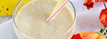 смузи с бананом и кокосовым молоком. Шаг 9