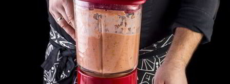 смузи с гранатовым нектаром. Шаг 5