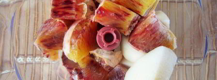 смузи с грушей, апельсином и зеленым чаем. Шаг 3