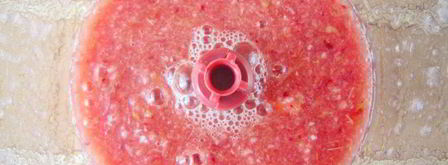 смузи с грушей, апельсином и зеленым чаем. Шаг 4