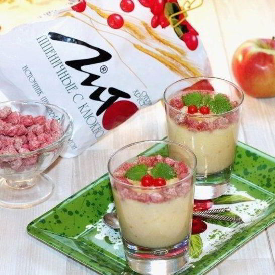 Рецепт смузей с корицей, отрубями и фруктами