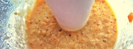 смузи с курагой, фасолью и отрубями. Шаг 7