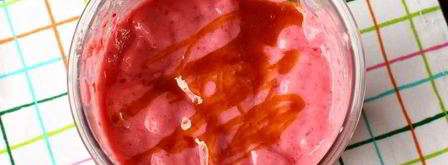 смузи с малиной, яблоком и грушей. Шаг 6