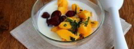 смузи с тархуном и клубникой. Шаг 3