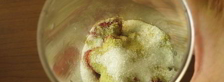 смузи с ягодами и кислым молоком. Шаг 4