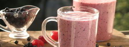 смузи с ягодами и кислым молоком. Шаг 7