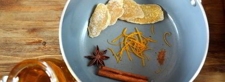 смузи с засахаренным имбирем. Шаг 7