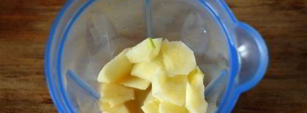 смузи с засахаренным имбирем. Шаг 10