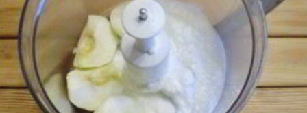 смузи яблочный. Шаг 3