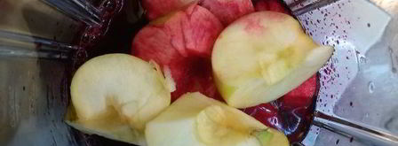 свекольный смузи с яблоком и лимоном. Шаг 2