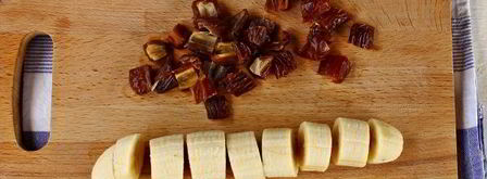 тыквенный смузи с финиками. Шаг 4