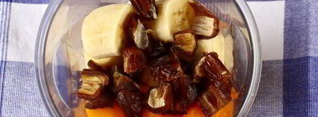 тыквенный смузи с финиками. Шаг 6