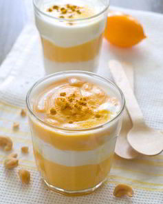 Тыквенный смузи с йогуртом