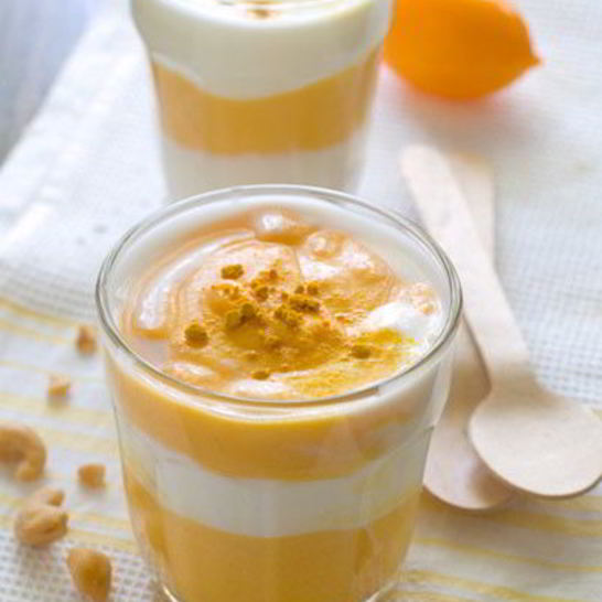 Рецепт тыквенного смузи с йогуртом