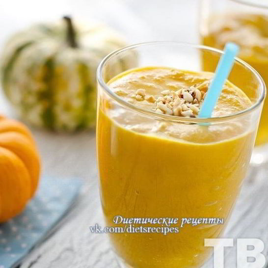 Рецепт тыквенного смузи