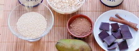 вегетарианский смузи горячий шоколад. Шаг 7