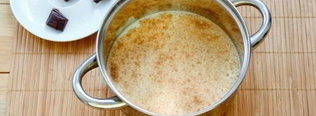 вегетарианский смузи горячий шоколад. Шаг 11