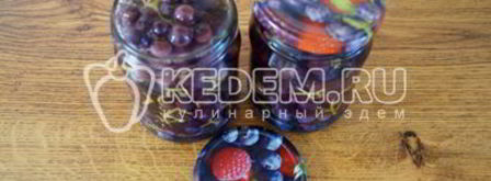 виноград в сиропе на зиму. Шаг 5