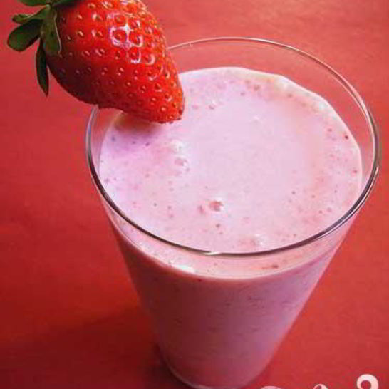 Рецепт витаминного напитка из клубники