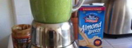 зеленый коктейль с финиками. Шаг 3