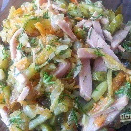 Рецепт деревенского свадебного салата