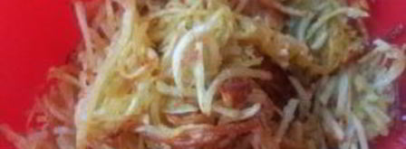 деревенский свадебный салат. Шаг 3