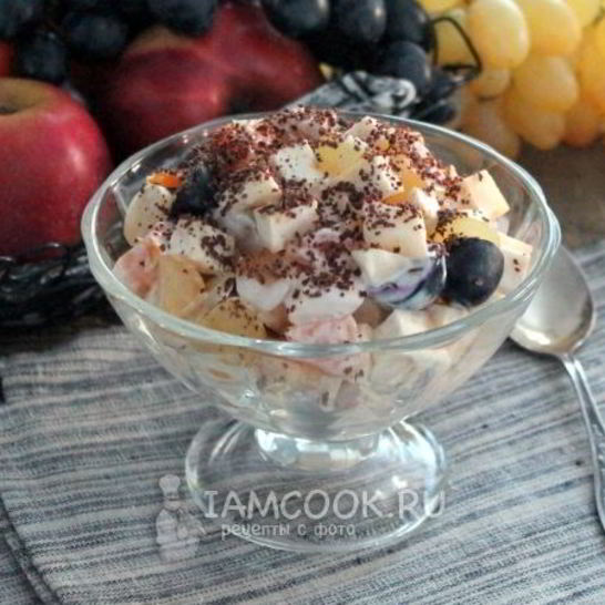 Рецепт фруктового салата с корнем сельдерея