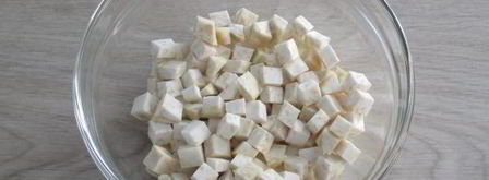 фруктовый салат с корнем сельдерея. Шаг 5