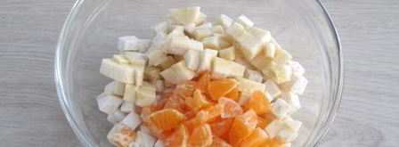 фруктовый салат с корнем сельдерея. Шаг 6