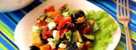 салат по-гречески. Шаг 13