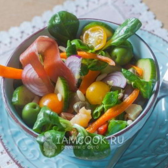 Рецепт итальянского салата корн