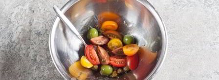 итальянский салат корн. Шаг 9