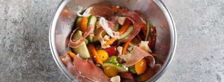 итальянский салат корн. Шаг 10