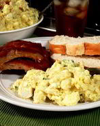 Картофельный салат на гарнир