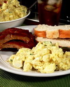 Картофельный салат на гарнир