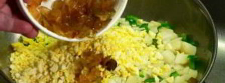 картофельный салат на гарнир. Шаг 5