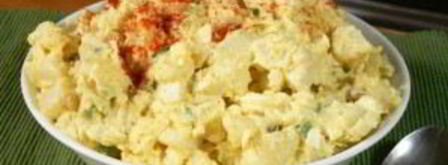 картофельный салат на гарнир. Шаг 7