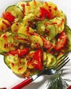 Картофельный салат с беконом