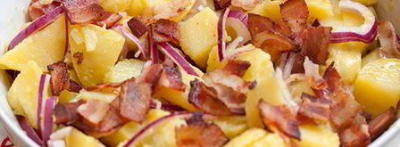 картофельный салат с красным луком. Шаг 9