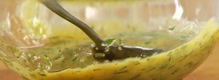 картофельный салат с лисичками. Шаг 4