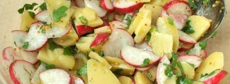 картофельный салат с редисом. Шаг 5