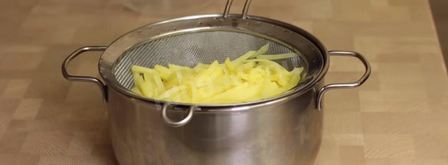 корейский картофельный салат камди ча. Шаг 5