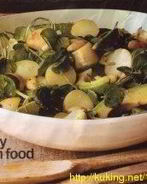 Ленивый картофельный салат