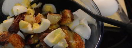 печеный картофельный салат. Шаг 3