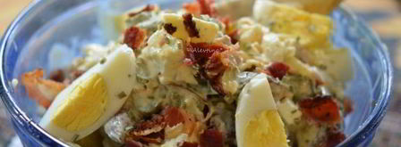 печеный картофельный салат. Шаг 4